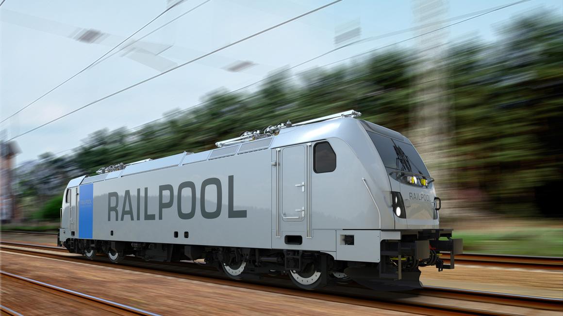 A Traxx Universal multi-system locomotive equipped with Alstom's ATLAS ERTMS system