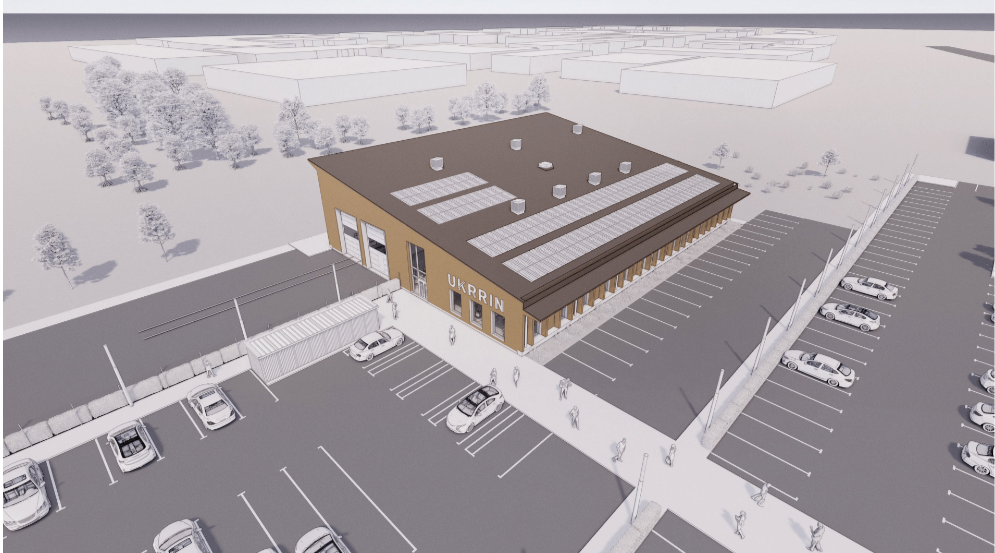 Rendering of the UKRRIN Centre of Excellence in Goole
