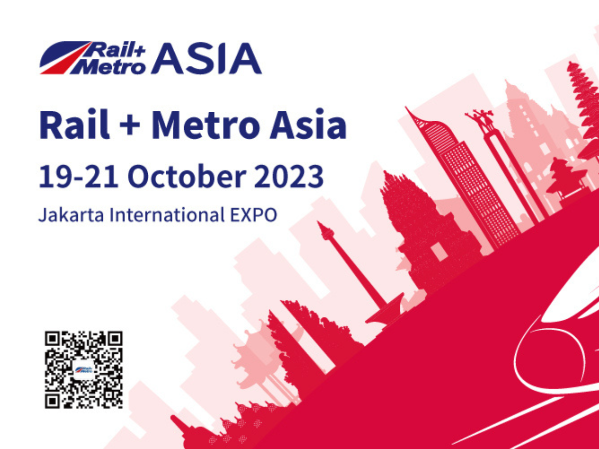 Rail+Metro Asia akan diadakan di Jakarta, Indonesia pada Oktober 2023