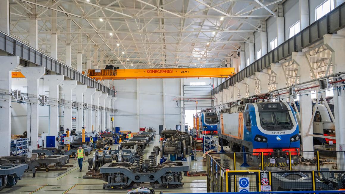 Alstom's new Bogie Centre in Astana, Kazakhstan