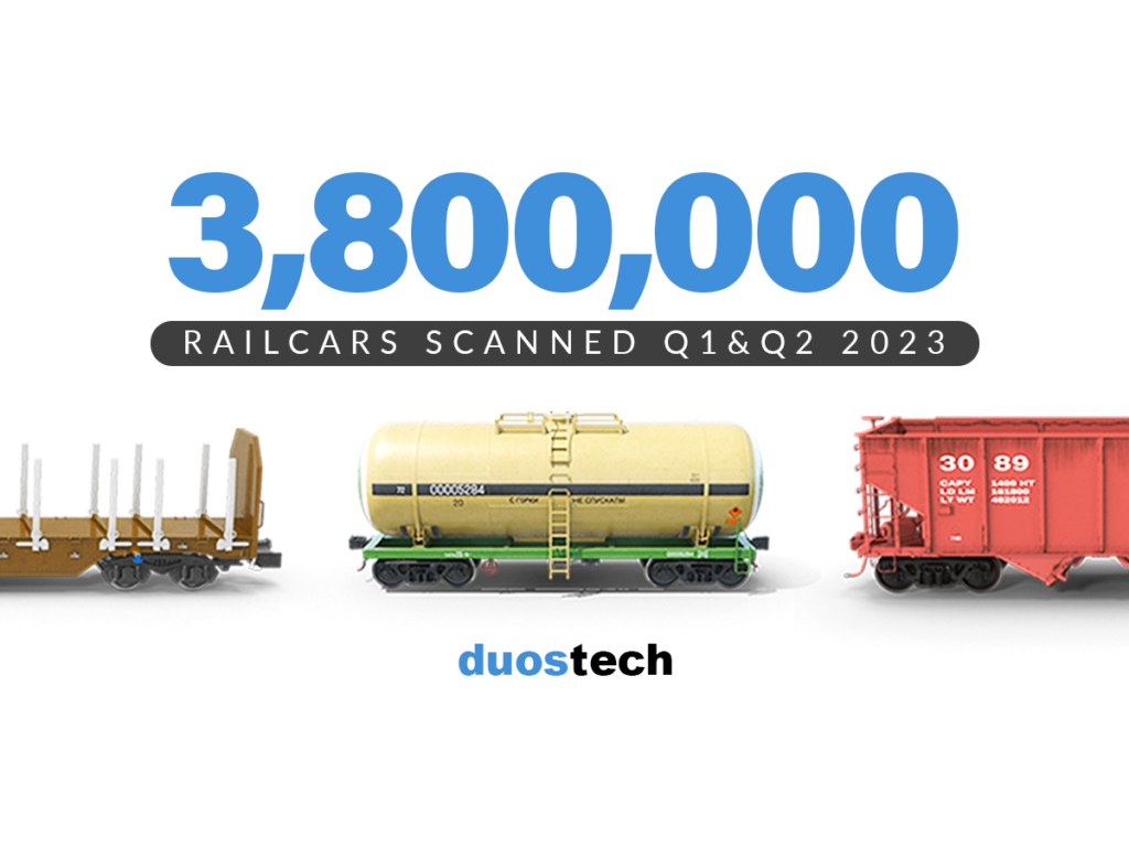 Various different railcars