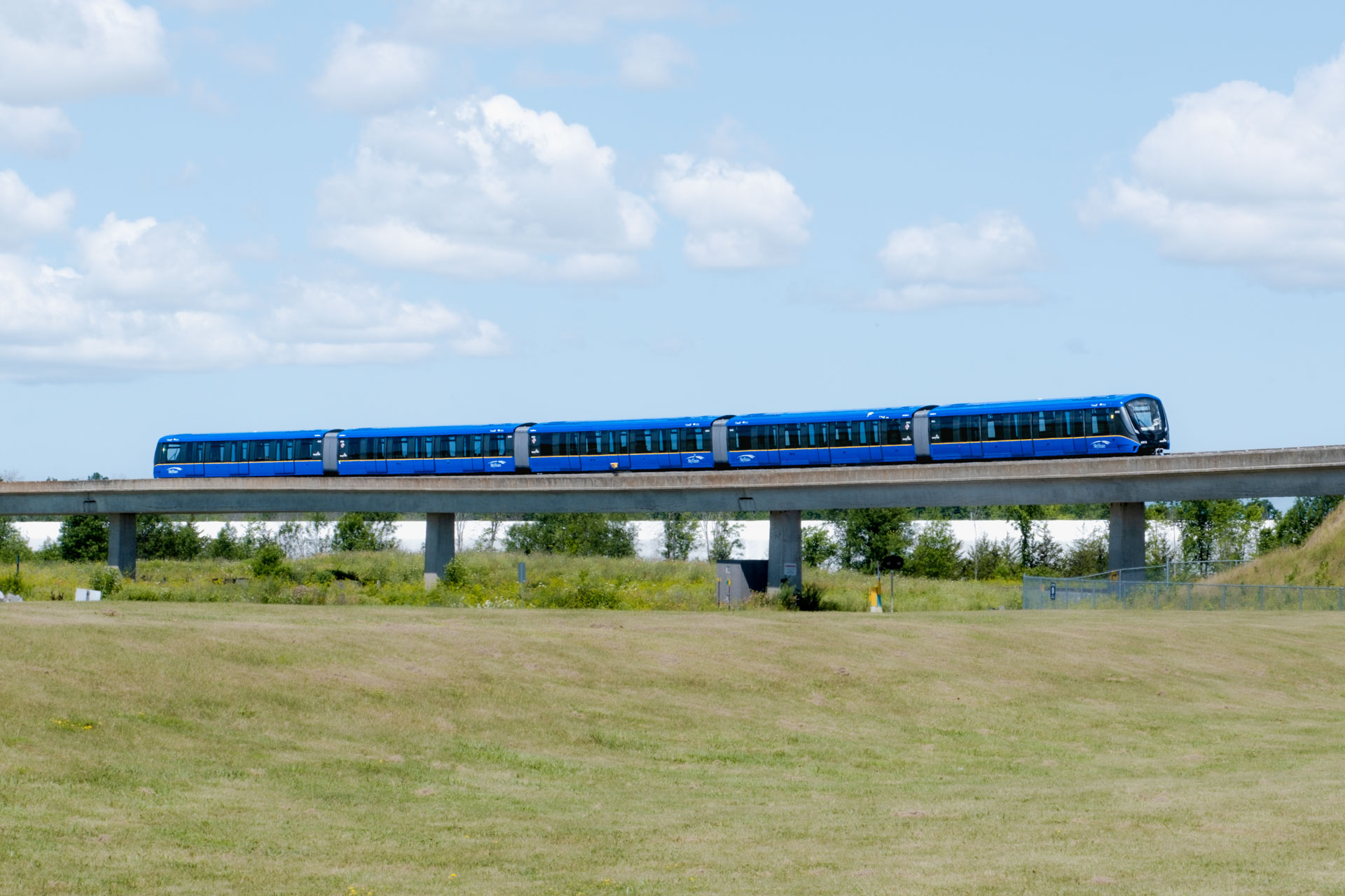 First glimpse of new Mark V SkyTrain cars