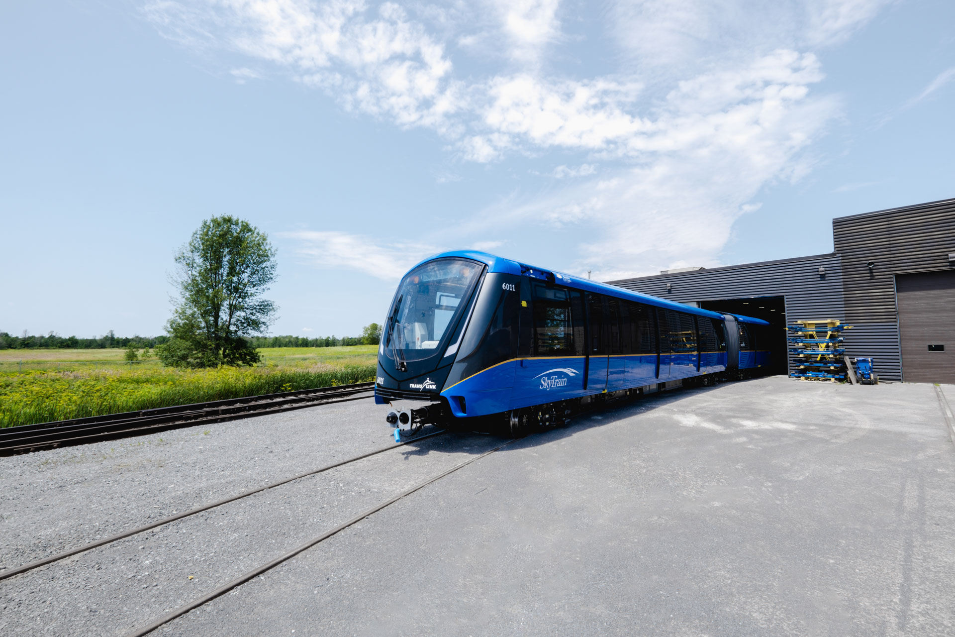 Newest SkyTrain model has entered its testing phase