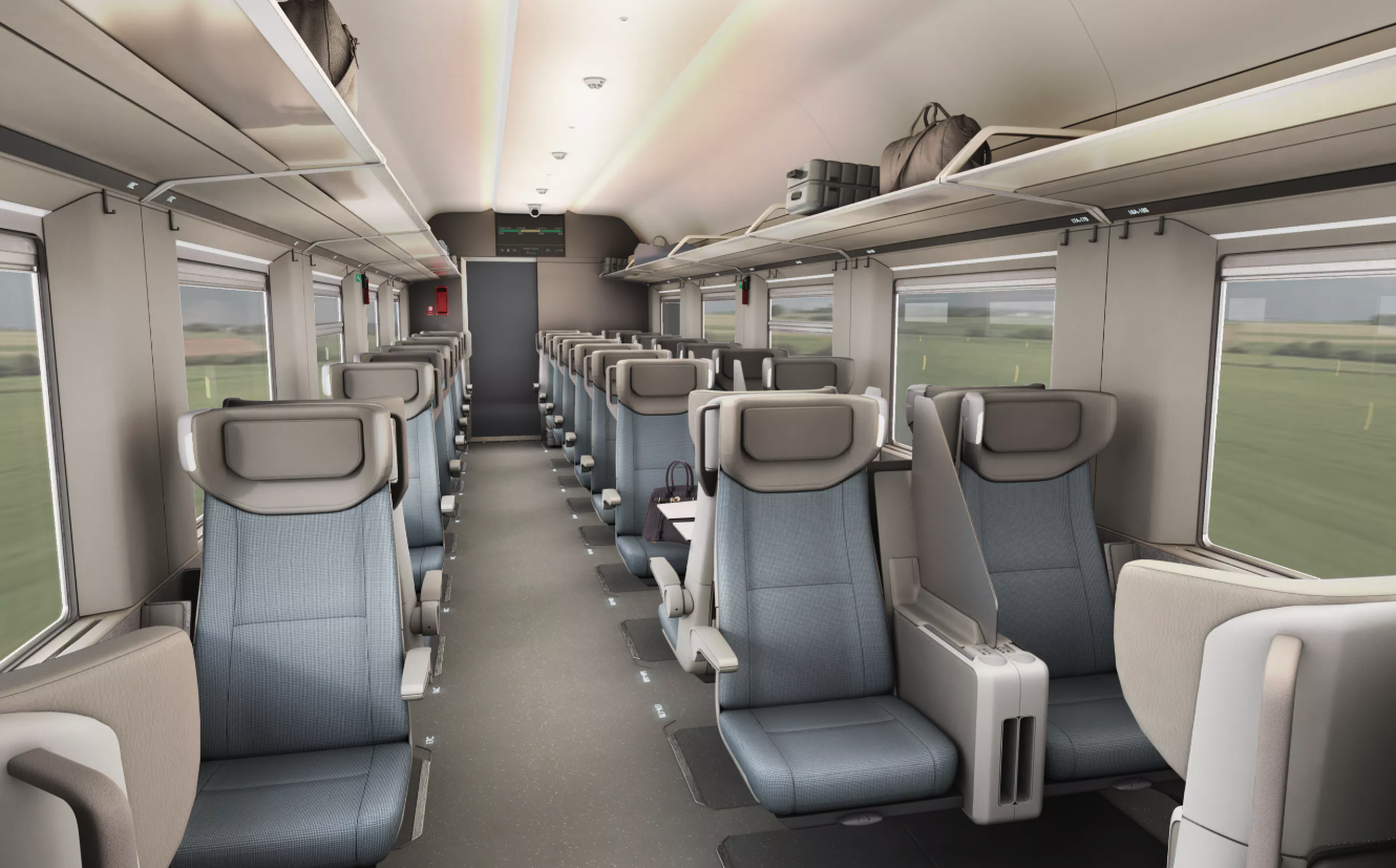 Economy Class onboard the new sleeper trains