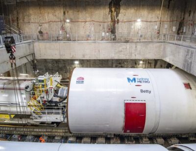 Sydney Metro West Launches Autonomous Tunnel Boring Machine
