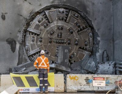 TBM Peggy Breaks Through at Western Sydney Airport Metro Station