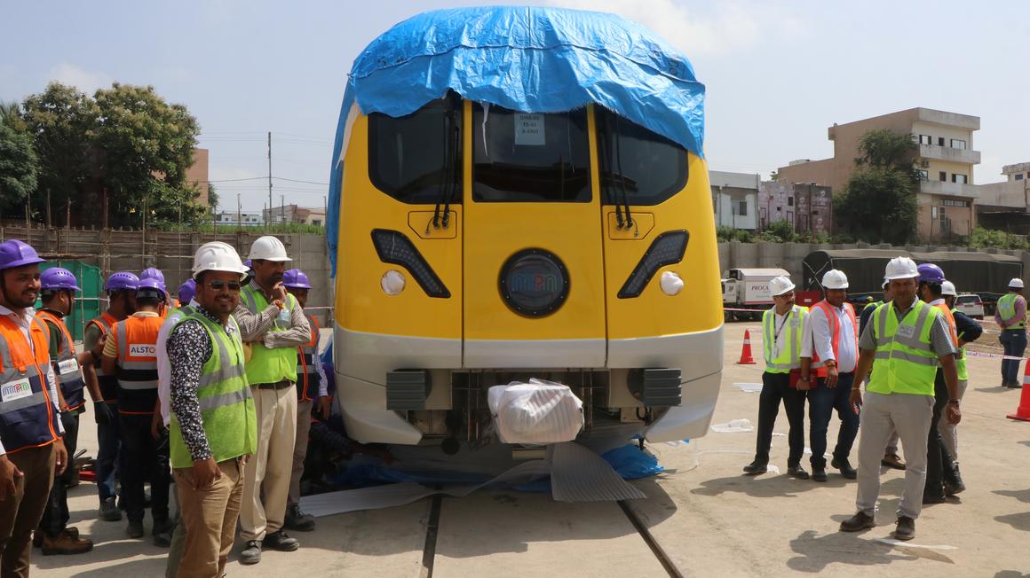 The mock-up car was unveiled at Smart City Park, Bhopal on 26 August 2023