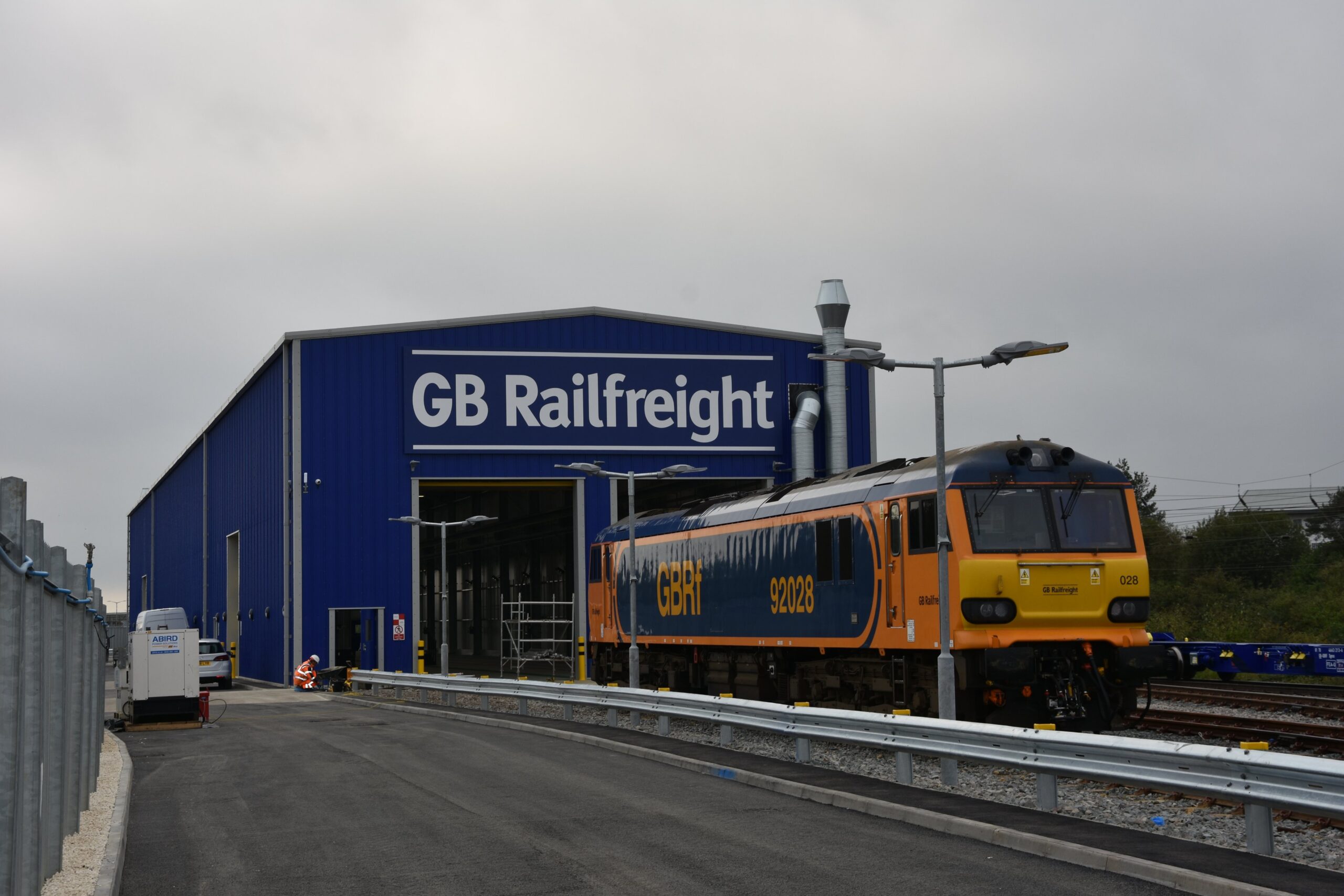 GBRf's new maintenance facility is larger than six-Olympic swimming pools