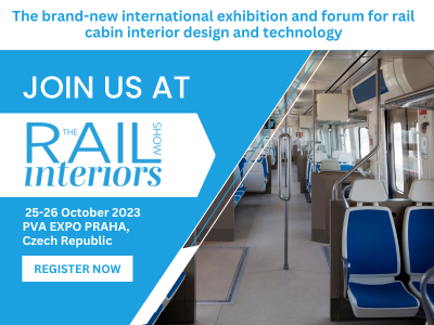 Discover New Suppliers, Technologies and Designs at the Rail Interiors Show