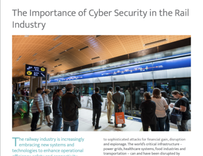 The Importance of Cyber Security in the Rail Industry