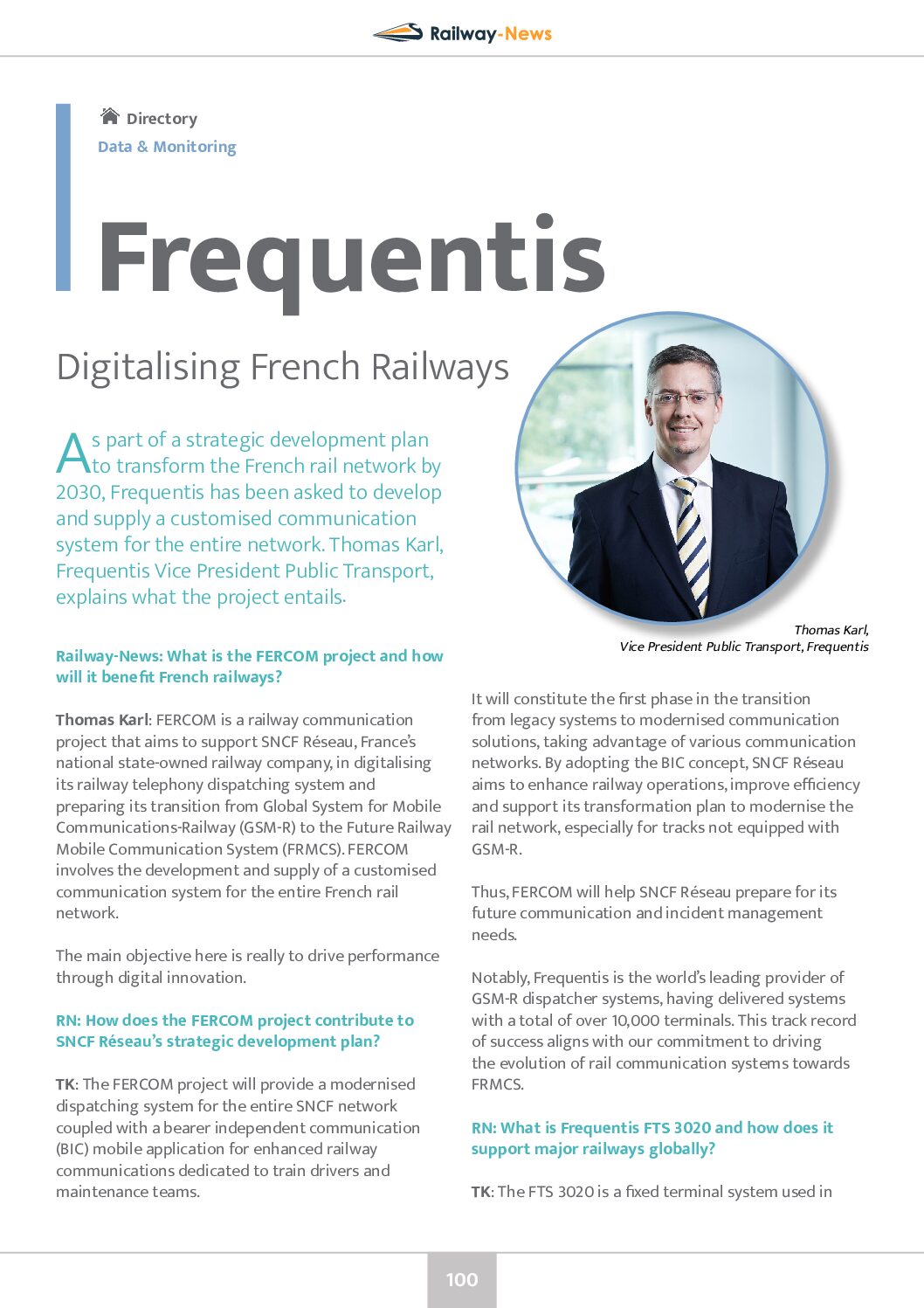 Digitalising French Railways