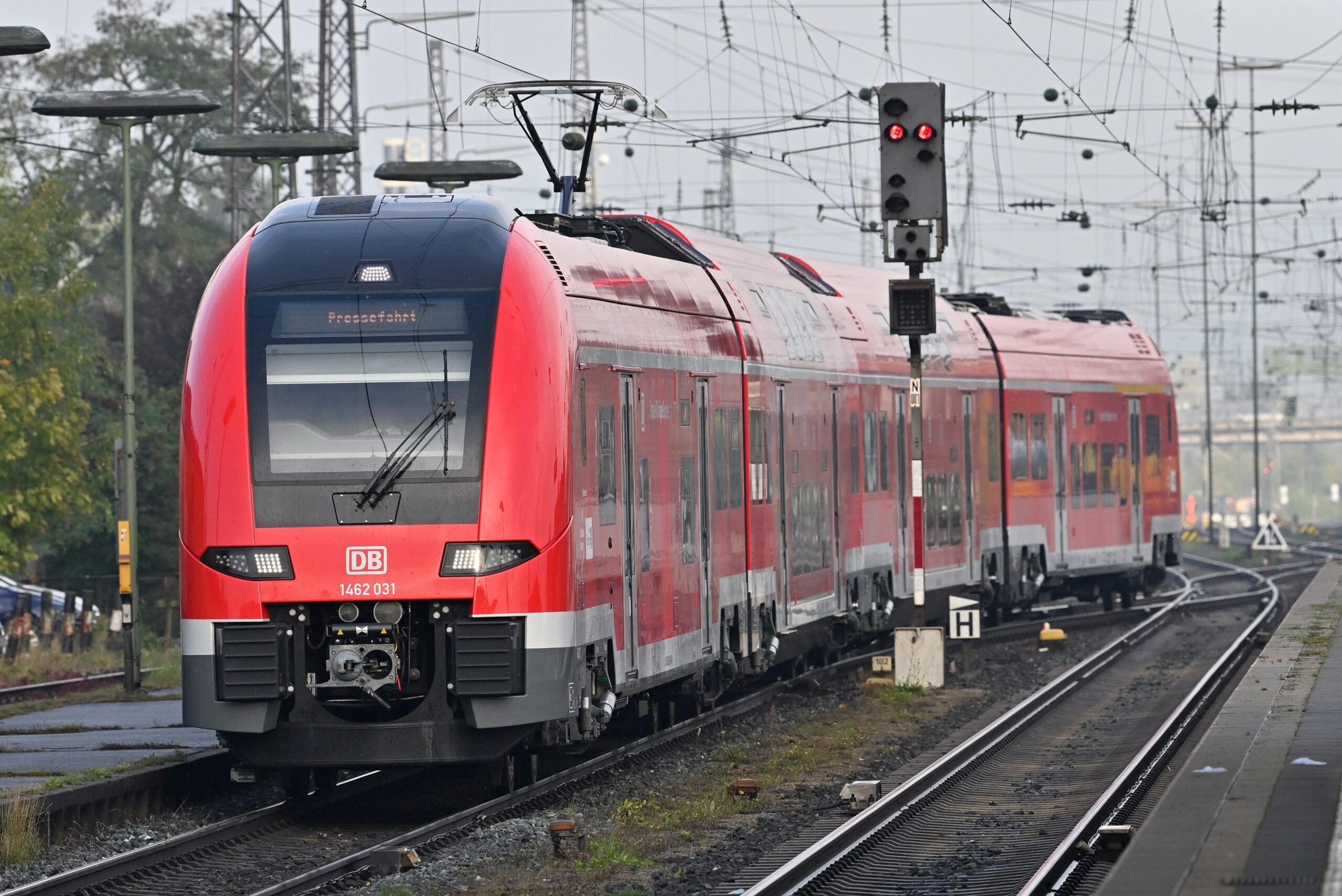18 Desiro HC double-decker trains will enter service in Franconia and southern Thuringia in December