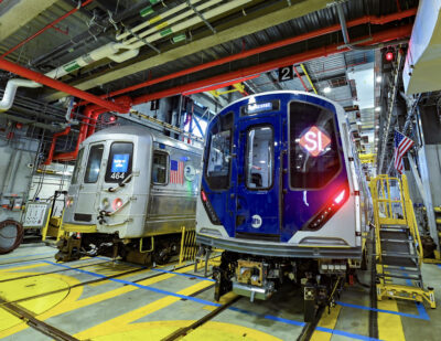New R211 Subway Cars Rolled Out on Staten Island Railway