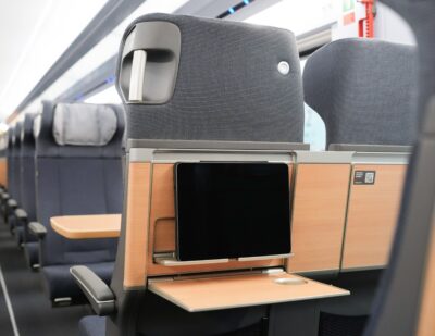 Passengers Get First Experience of New ICE Interior Design