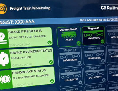 GB Railfreight Successfully Trials Brake Monitoring IoT System