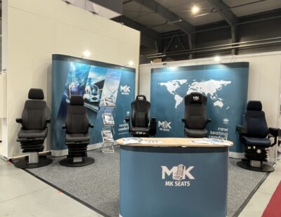 MK Seats at The Rail Interiors Show in Prague, Czech Republic
