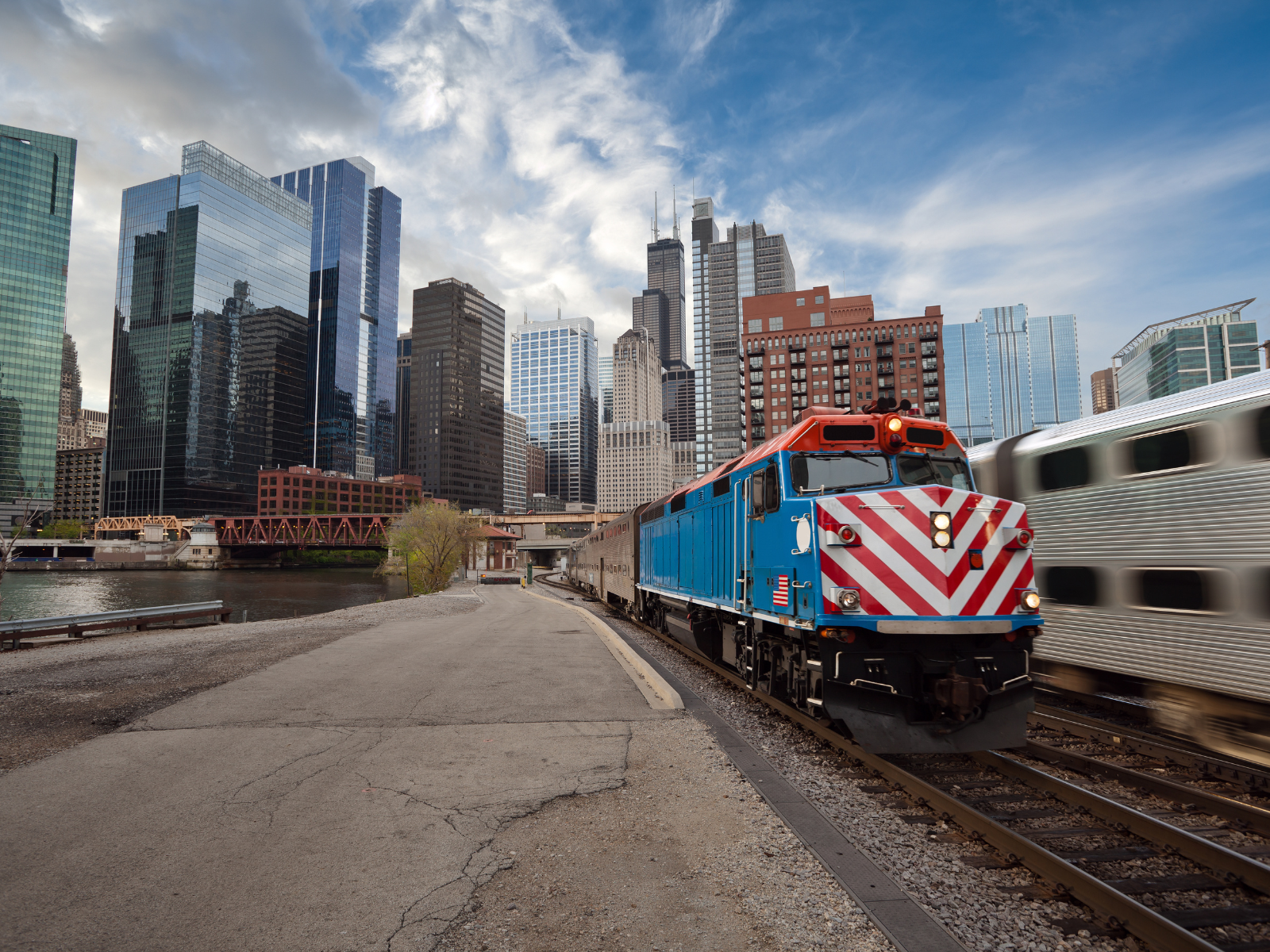 Metra's commuter rail service in the Chicago metropolitan area