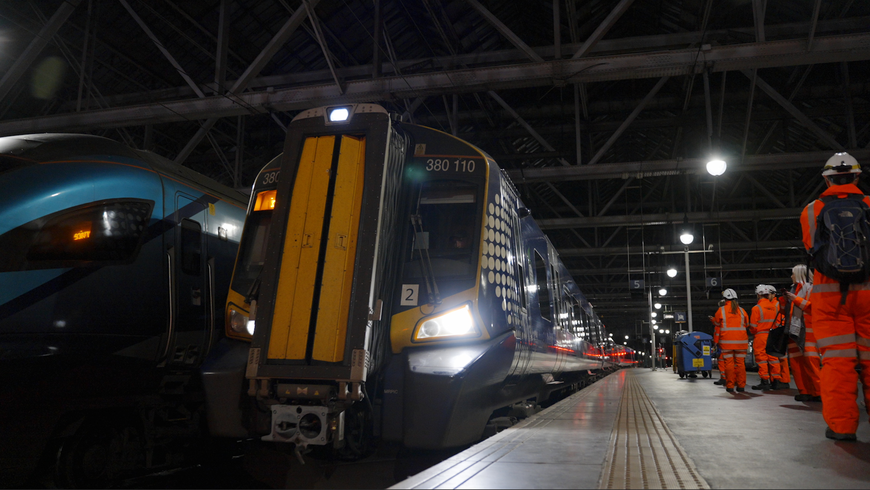 First Electric Train Completes Test Runs on Glasgow-Barrhead Line
