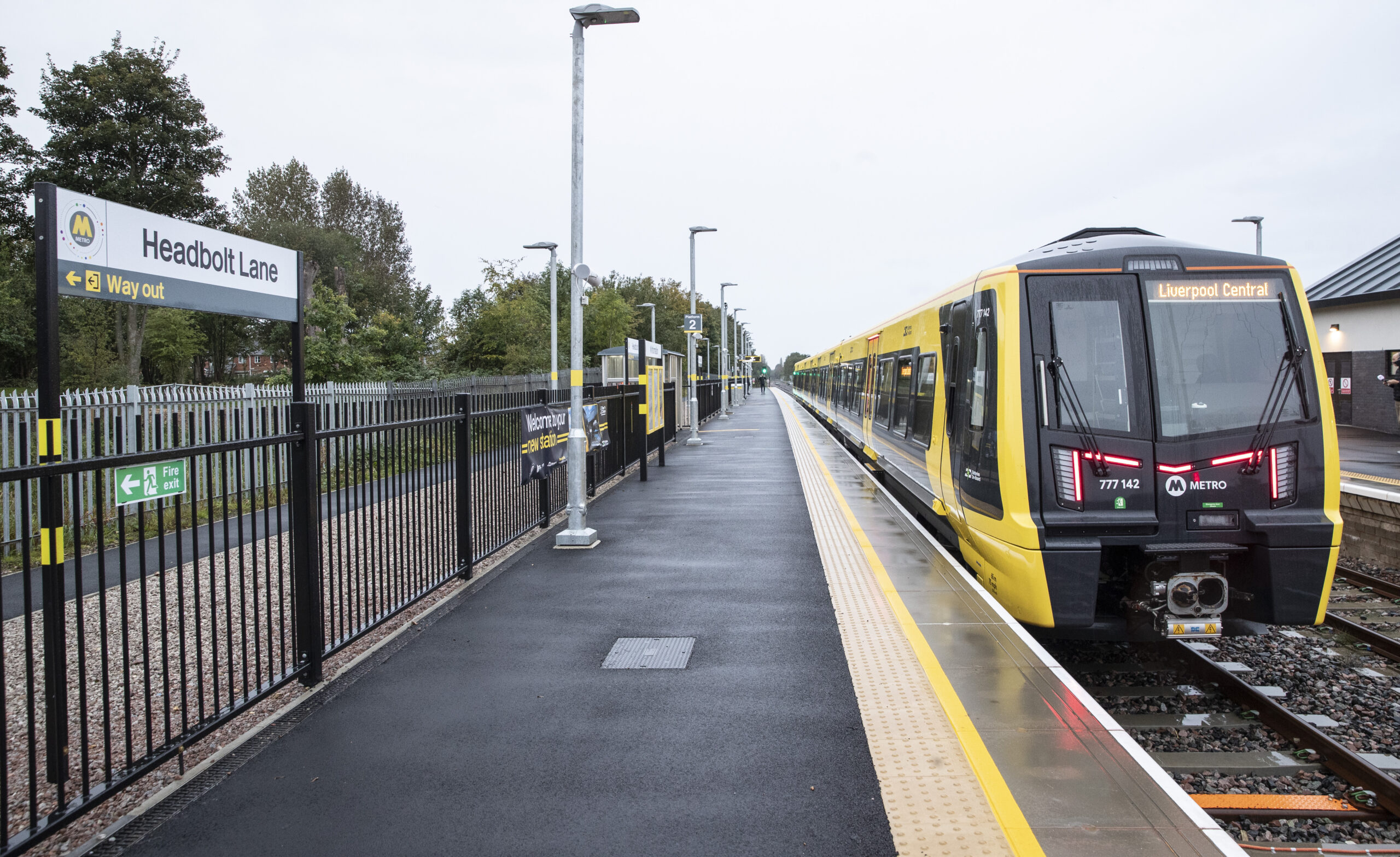 Headbolt Lane is an £80m, fully accessible train station