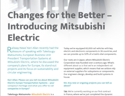 Changes for the Better – Introducing Mitsubishi Electric