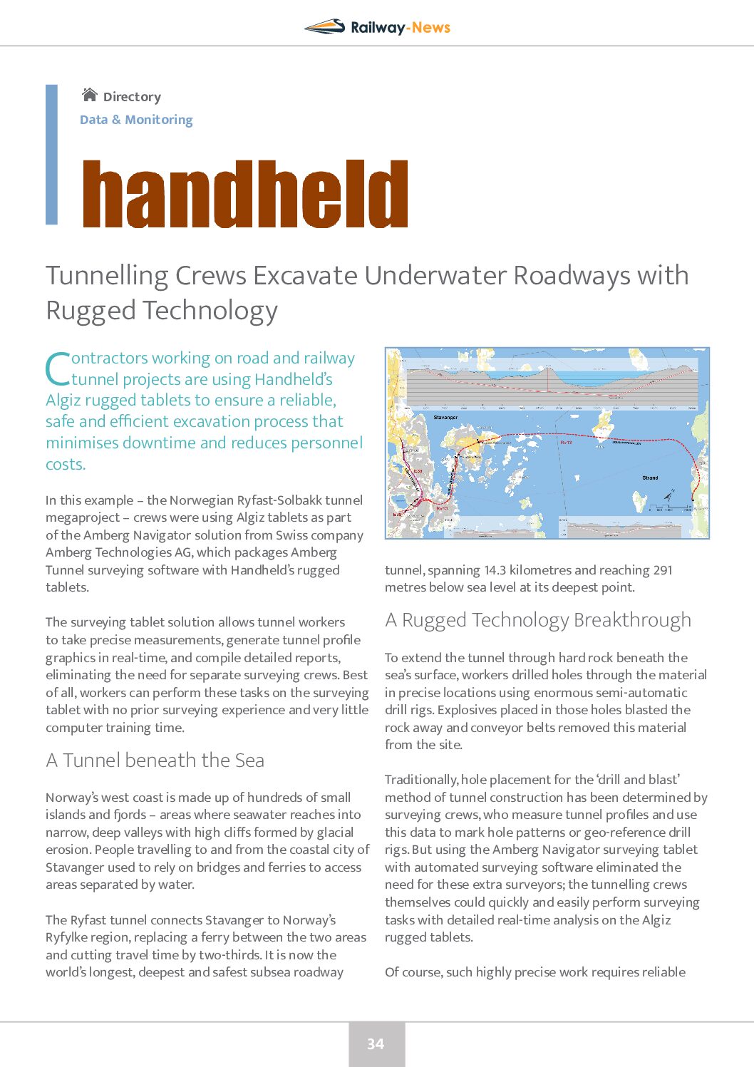 Tunnelling Crews Excavate Underwater Roadways with Rugged Technology