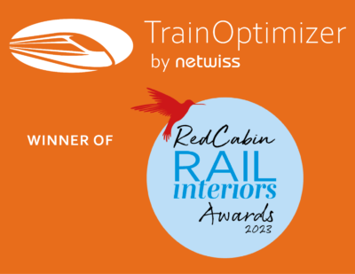 TrainOptimizer Wins Red Cabin Rail Interiors Award
