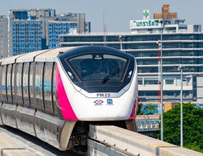 Bangkok’s MRT Pink Line Commences Passenger Service