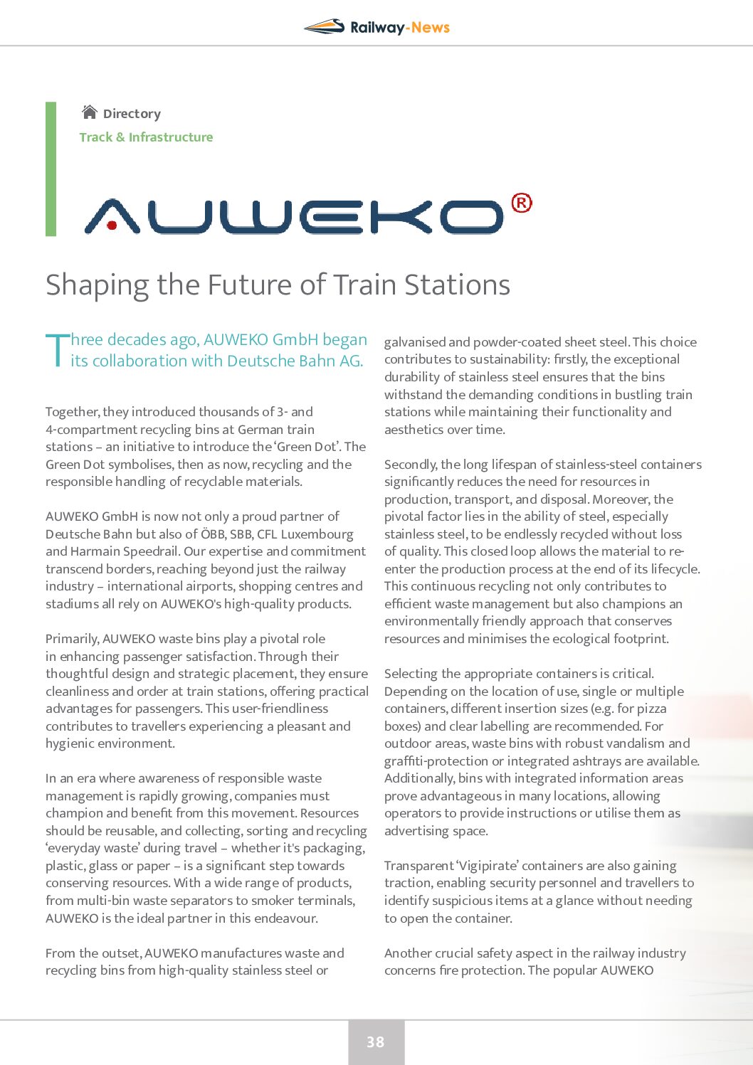 Shaping the Future of Train Stations