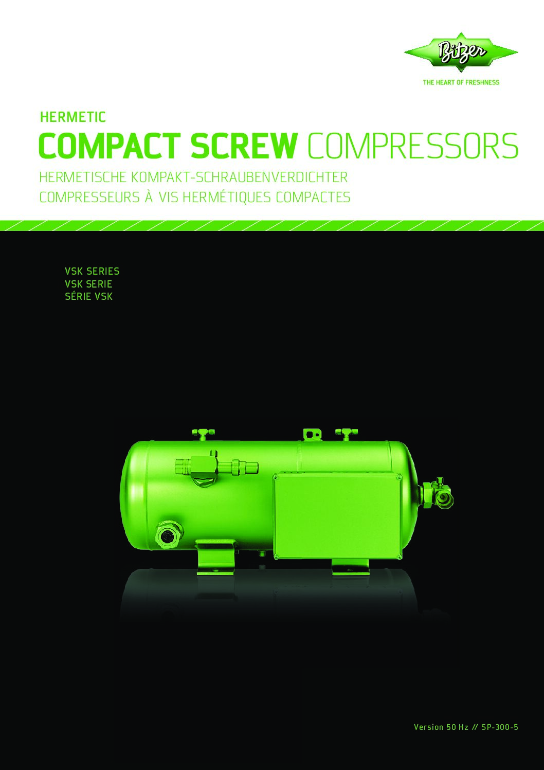 BITZER Hermetic Compact Screw Compressors