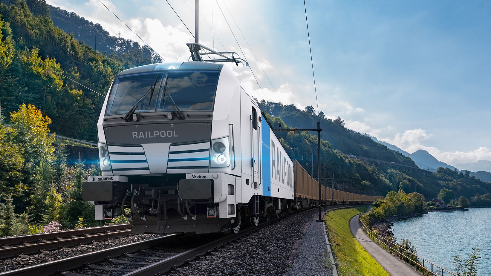 The Vectron locomotives will be deployed on cross-border routes in Europe