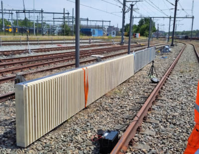 Soundsafe Moveable Mini Noise Barrier as an Alternative to Regular Noise Barriers