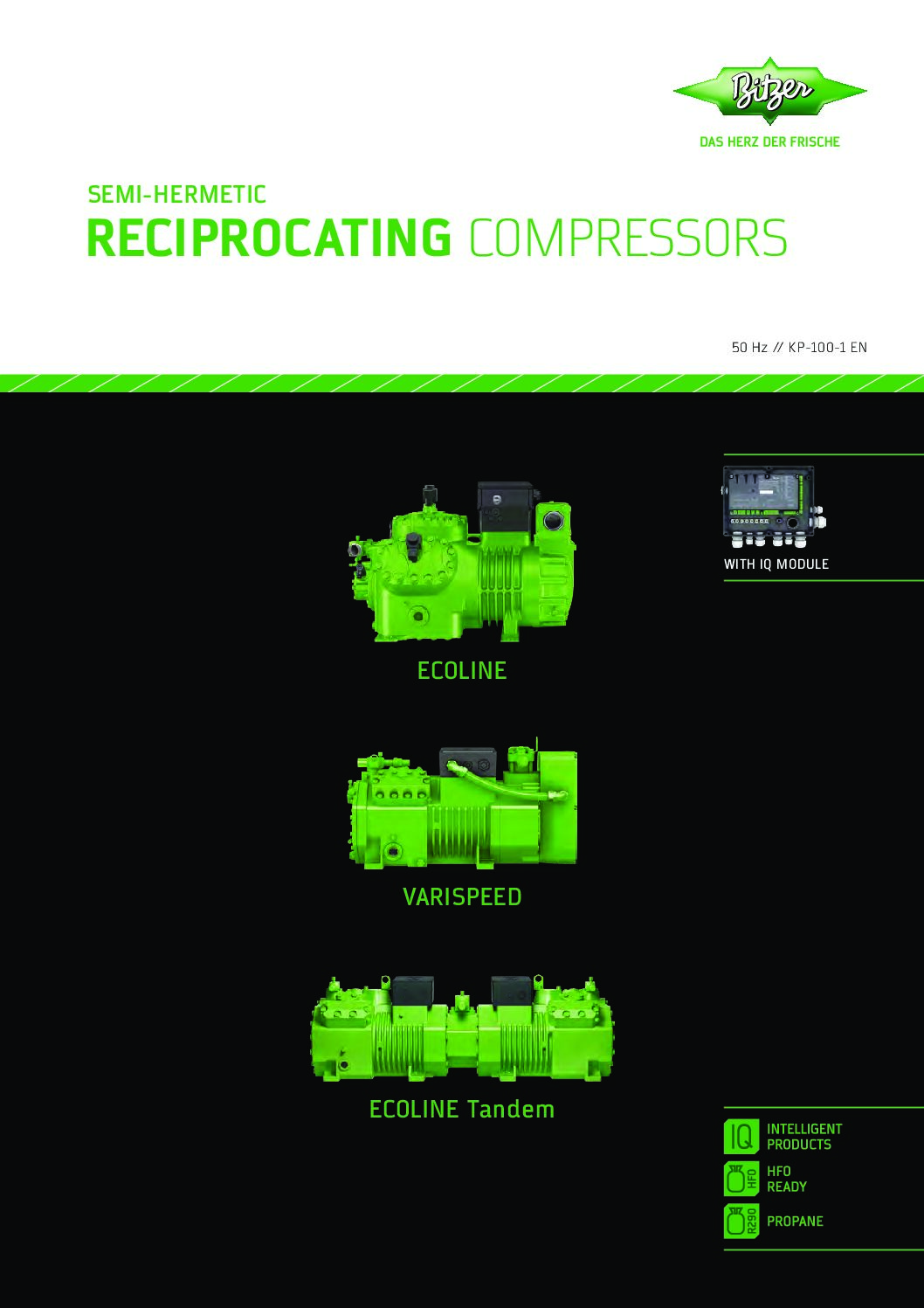 BITZER Semi-Hermetic Reciprocating Compressors
