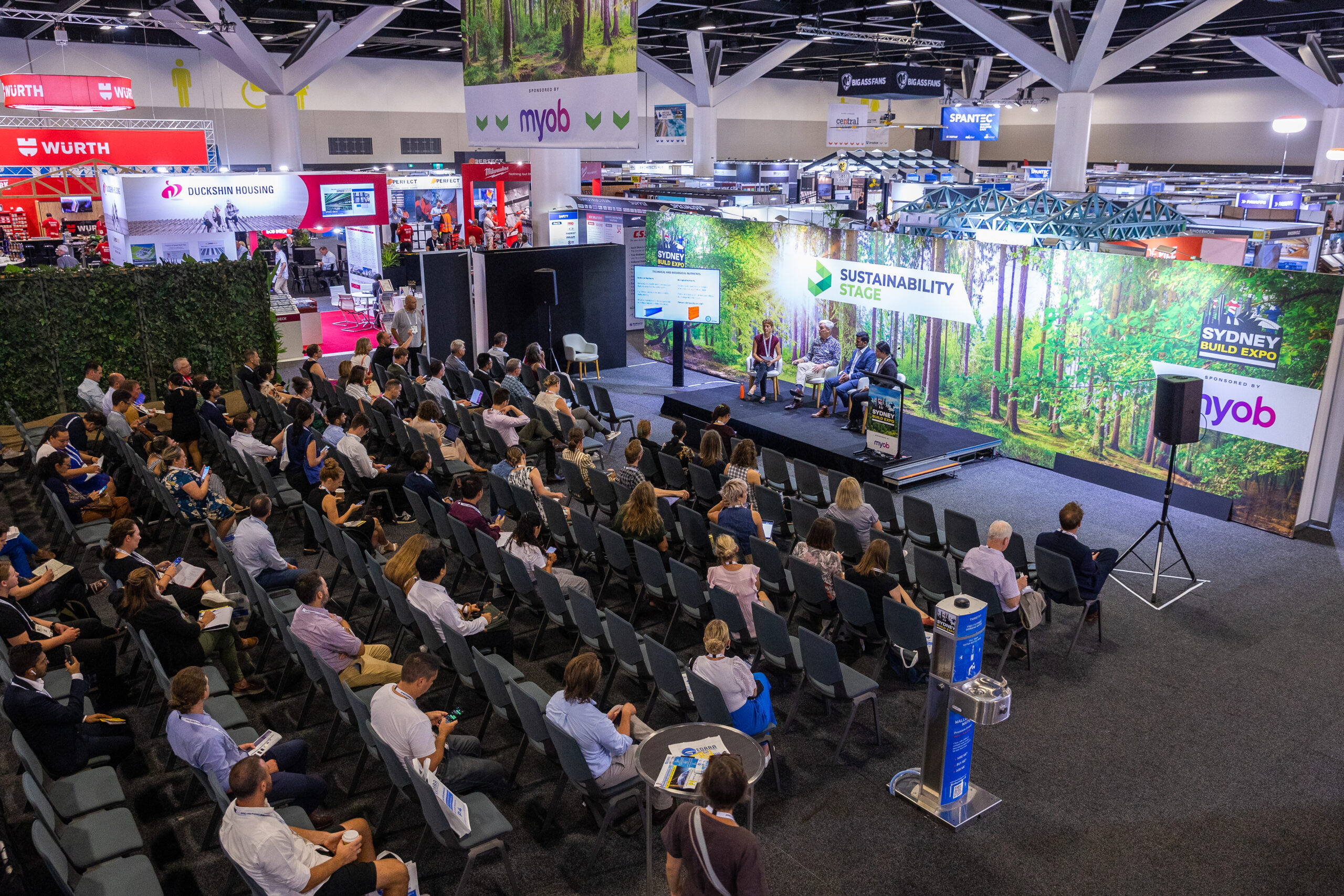 Sustainability Stage at Sydney Build Expo