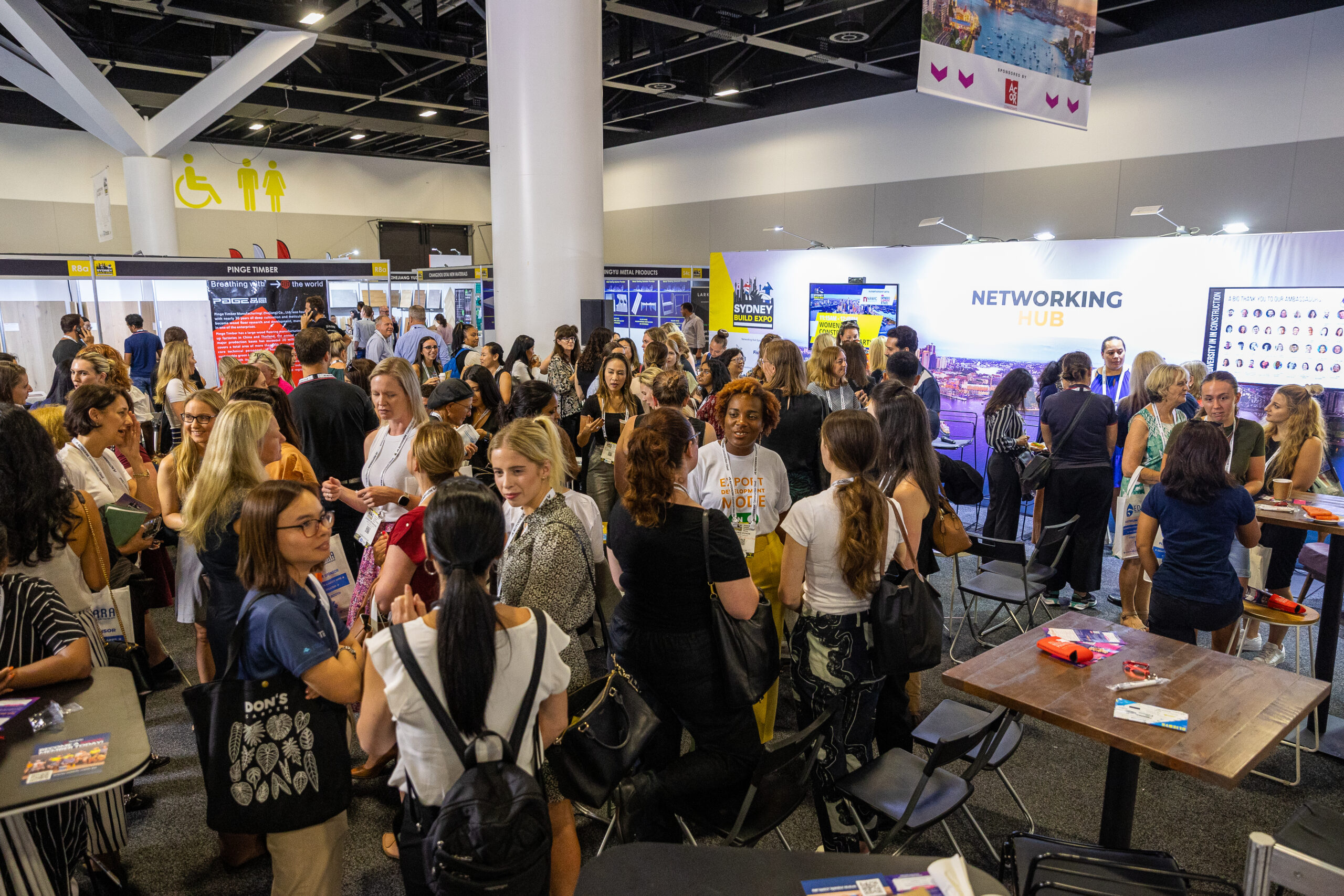 Women in Construction networking party at Sydney Build Expo
