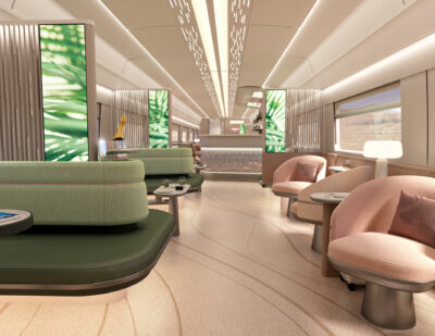 IN PICTURES: Interior Train Renderings for Brightline West