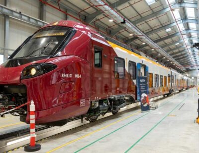 Alstom Completes Electric Train Maintenance Depot in Romania