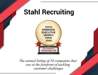 Stahl Recruiting Named Top Rail Industry Search Firm