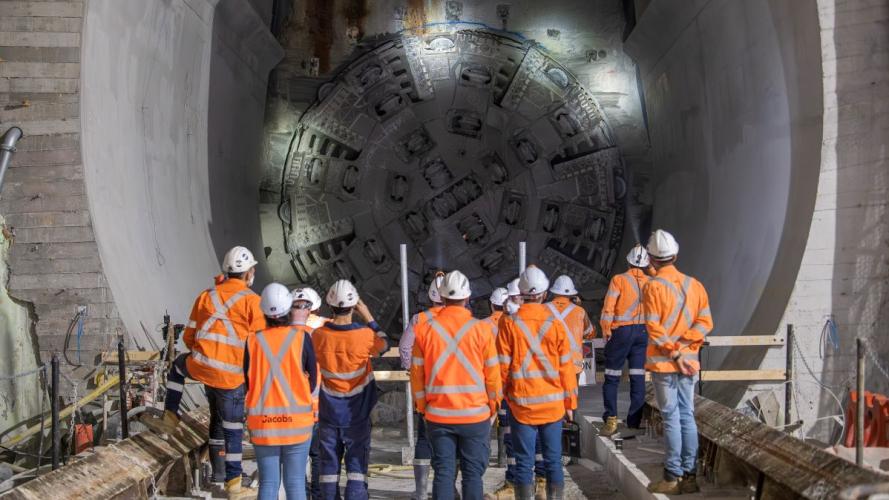 Sydney Metro West tunnel boring machines reach Burwood North