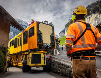 Stadler Delivers New Trains for Lauterbrunnen-Mürren Mountain Railway