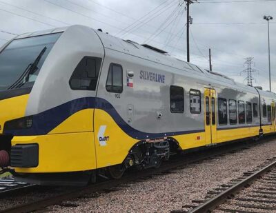 US: DART Commences Testing Silver Line Stadler Trains