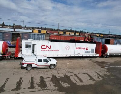 Canada: CN Unveils New Firefighting Trains