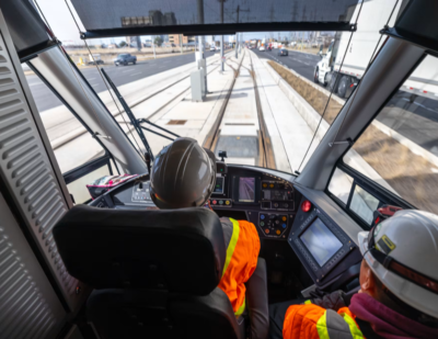 Metrolinx Conducts First LRV Test Trips Along Finch West Route