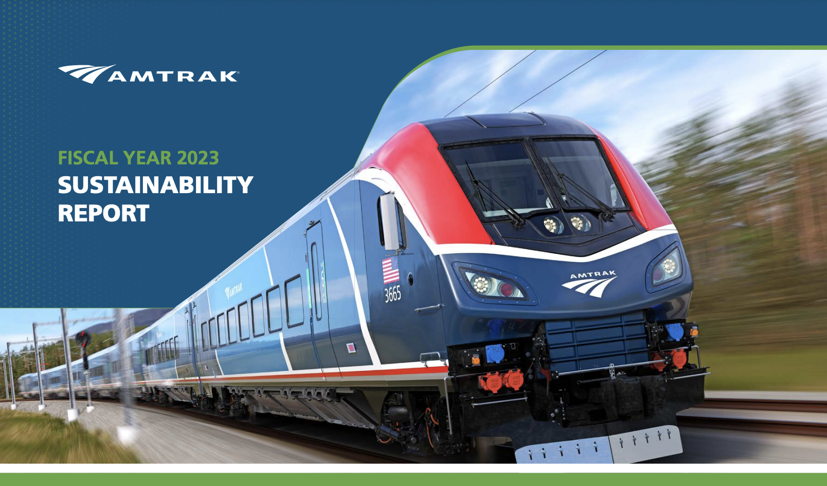 Amtrak’s FY 2023 Sustainability Report