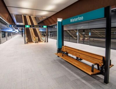 Sydney Metro Completes Waterloo Station on City & Southwest Line