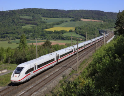 Deutsche Bahn Modernises Hanover-Würzburg High-Speed Line