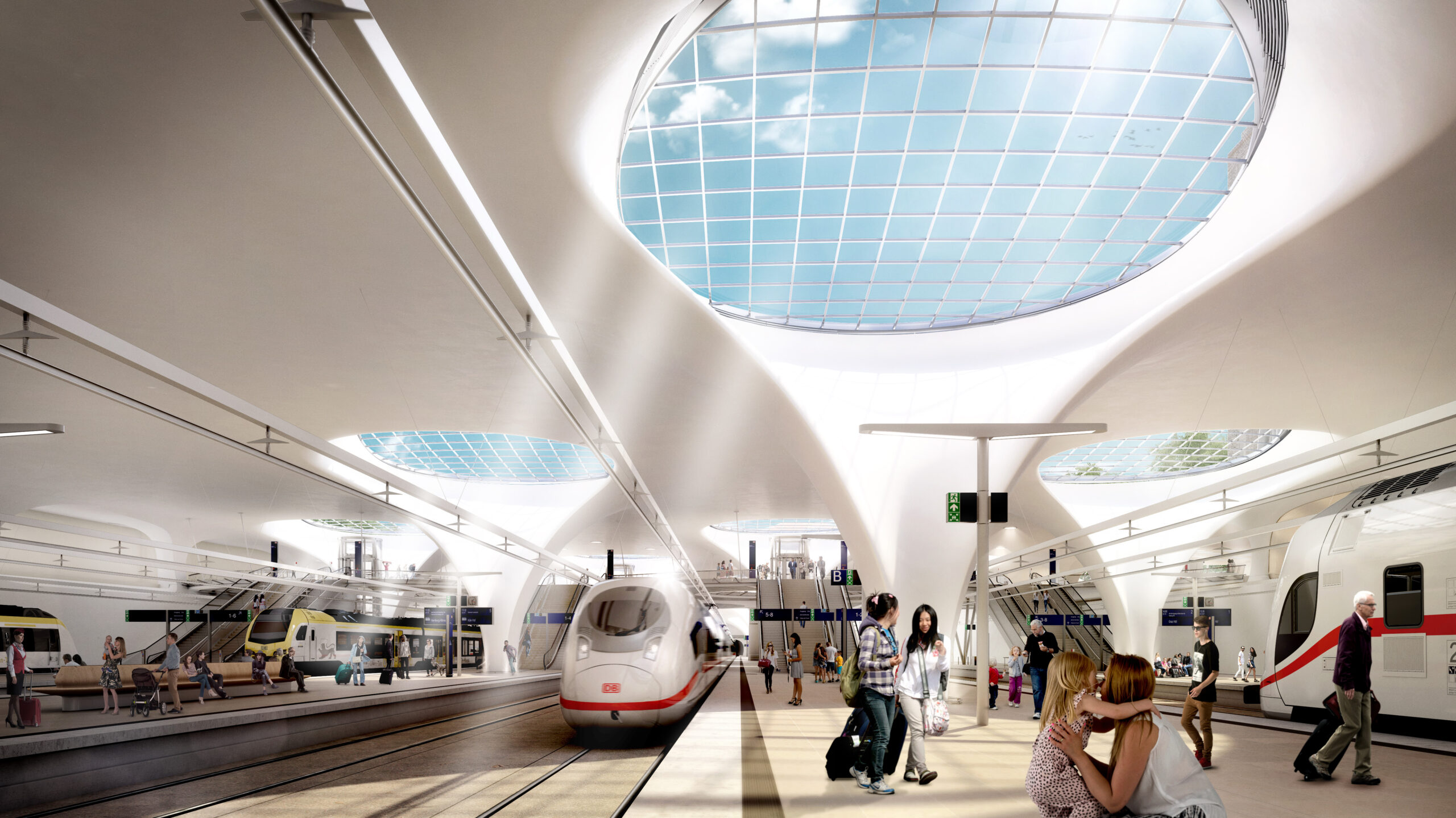 The future main station will open in December 2026