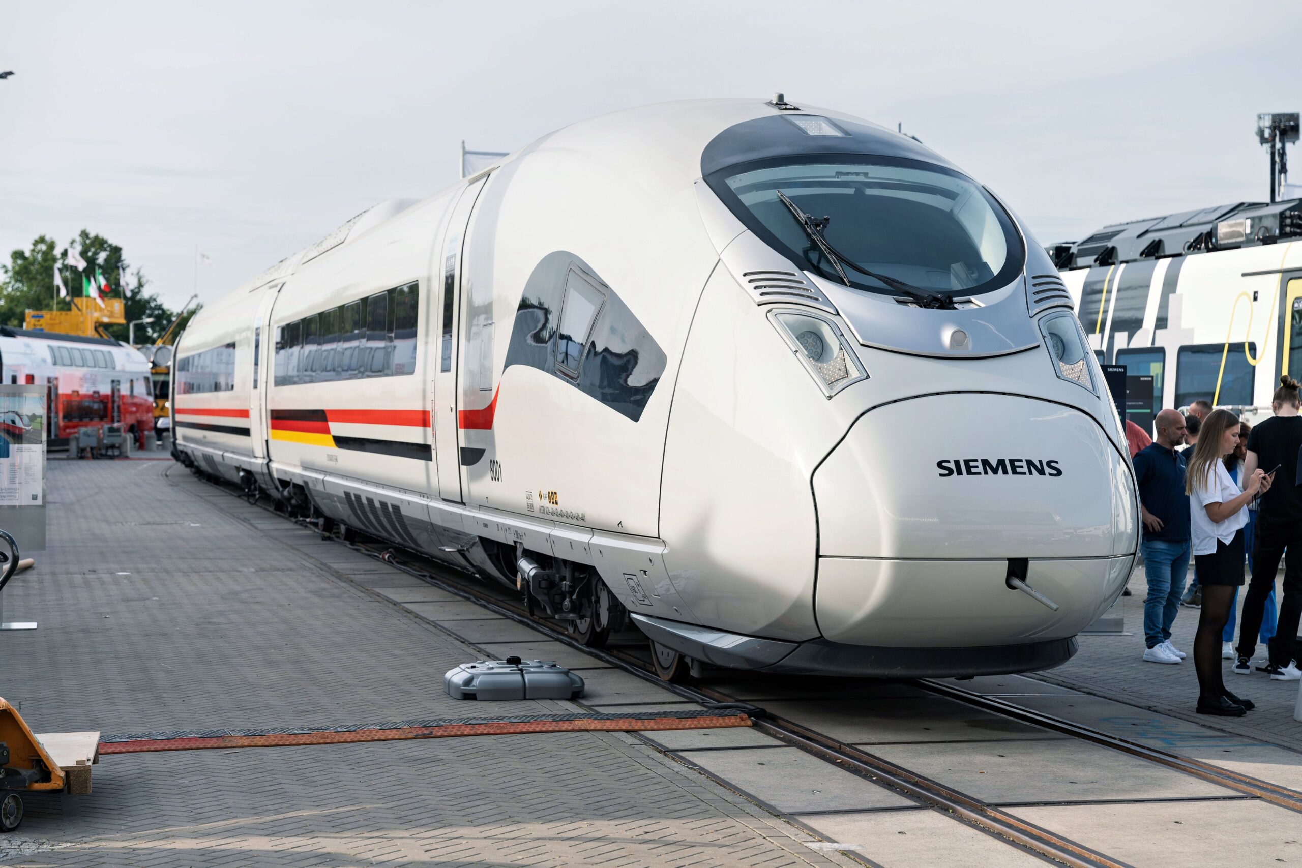 The exterior of the Velaro at InnoTrans 2024