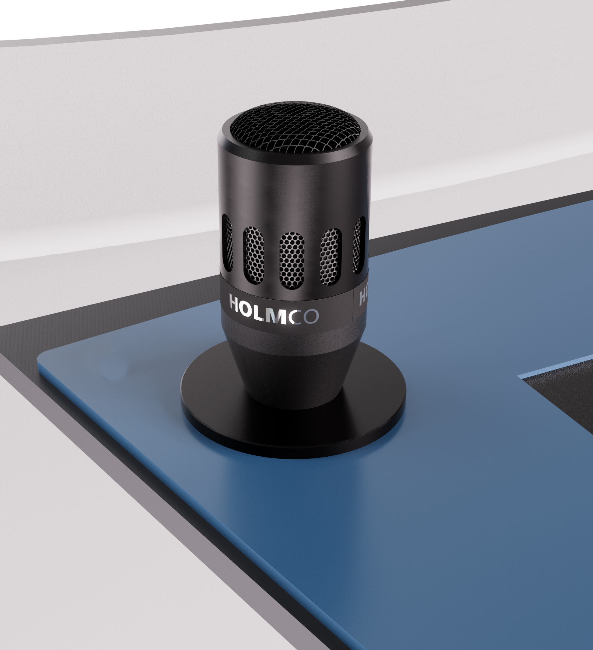 HOLMCO s MW 50 Desk Microphone Railway News