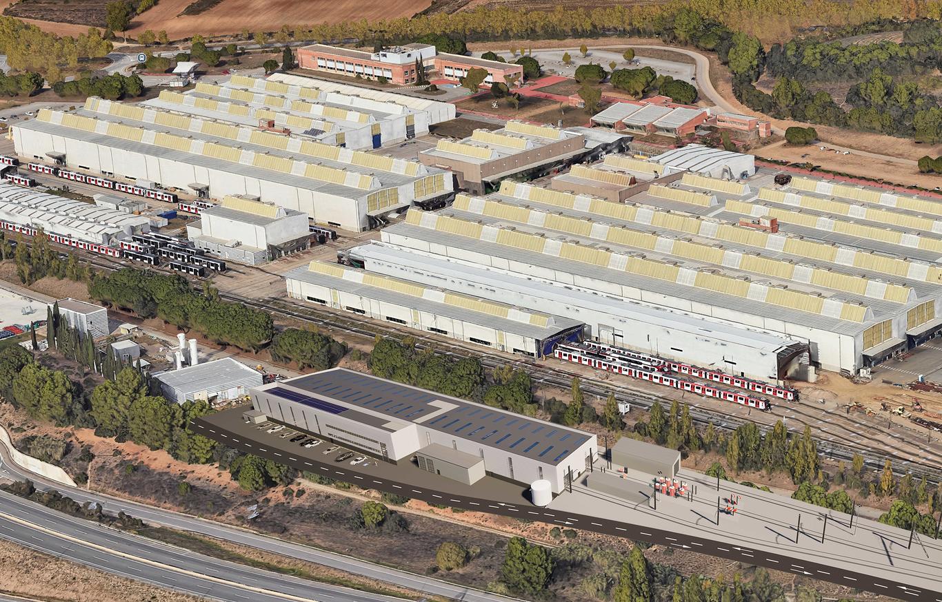 Alstom's new maintenance depot in Barcelona