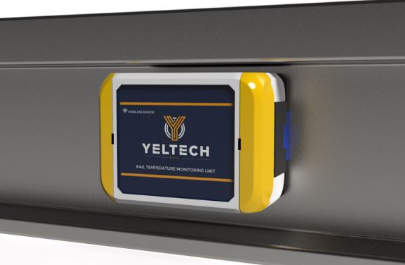 Yeltech rail temperature monitoring unit